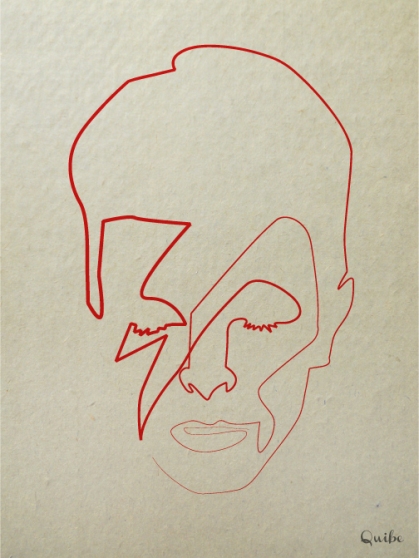 bowie one line